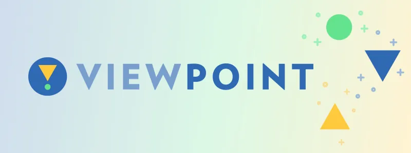 ViewPoint logo on a soft green and yellow gradient